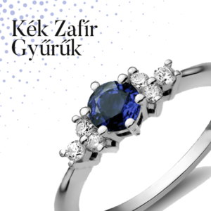 Kék Zafír Gyűrűk
