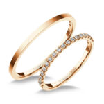 UH9013RB Karikagyűrű Gyémánt Kövekkel