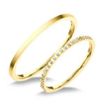 UH9031SB Karikagyűrű Gyémánt Kövekkel