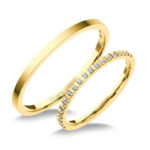 UH9032SB Karikagyűrű Gyémánt Kövekkel