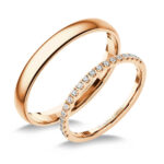 UH8012RC Karikagyűrű Cirkónia Kövekkel