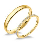 UH8012SB Karikagyűrű Gyémánt Kövekkel