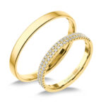 UH8021SC Karikagyűrű Cirkónia Kövekkel