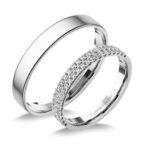 UH8023FC Karikagyűrű Cirkónia Kövekkel