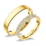 UH8024SB Karikagyűrű Gyémánt Kövekkel