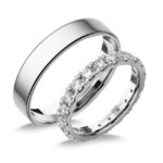 UH8025FC Karikagyűrű Cirkónia Kövekkel