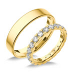 UH8025SC Karikagyűrű Cirkónia Kövekkel