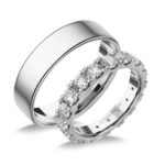 UH8027FC Karikagyűrű Cirkónia Kövekkel