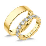 UH8027SC Karikagyűrű Cirkónia Kövekkel