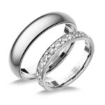 UH8036FC Karikagyűrű Cirkónia Kövekkel