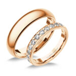 UH8036RC Karikagyűrű Cirkónia Kövekkel