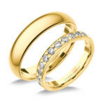 UH8036SB Karikagyűrű Gyémánt Kövekkel
