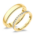 UH8045SC Karikagyűrű Cirkónia Kövekkel