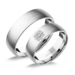 UH193C Karikagyűrű Cirkónia Kövekkel