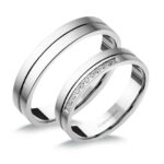 UH205B Karikagyűrű Gyémánt Kövekkel