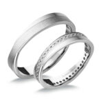 UH214C Karikagyűrű Cirkónia Kövekkel