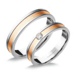 UH743B Karikagyűrű Gyémánt Kővel