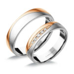 UH744C Karikagyűrű Cirkónia Kövekkel