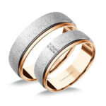 UH745C Karikagyűrű Cirkónia Kövekkel