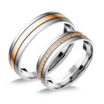 UH746C Karikagyűrű Cirkónia Kövekkel