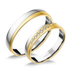 UH750B Karikagyűrű Gyémánt Kövekkel