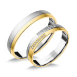 UH753B Karikagyűrű Gyémánt Kövekkel