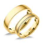 UH755B Karikagyűrű Gyémánt Kövekkel