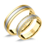 UH756B Karikagyűrű Gyémánt Kövekkel