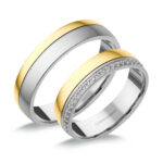 UH758B Karikagyűrű Gyémánt Kövekkel