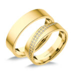UH760B Karikagyűrű Gyémánt Kövekkel