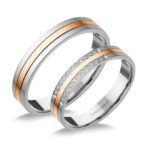 UH763C Karikagyűrű Cirkónia Kövekkel