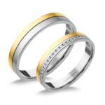 UH764C Karikagyűrű Cirkónia Kövekkel