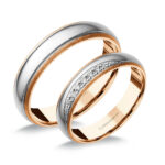 UH768B Karikagyűrű Gyémánt Kövekkel