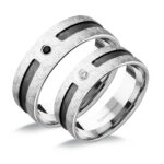 UH233C Karikagyűrű Cirkónia Kövekkel