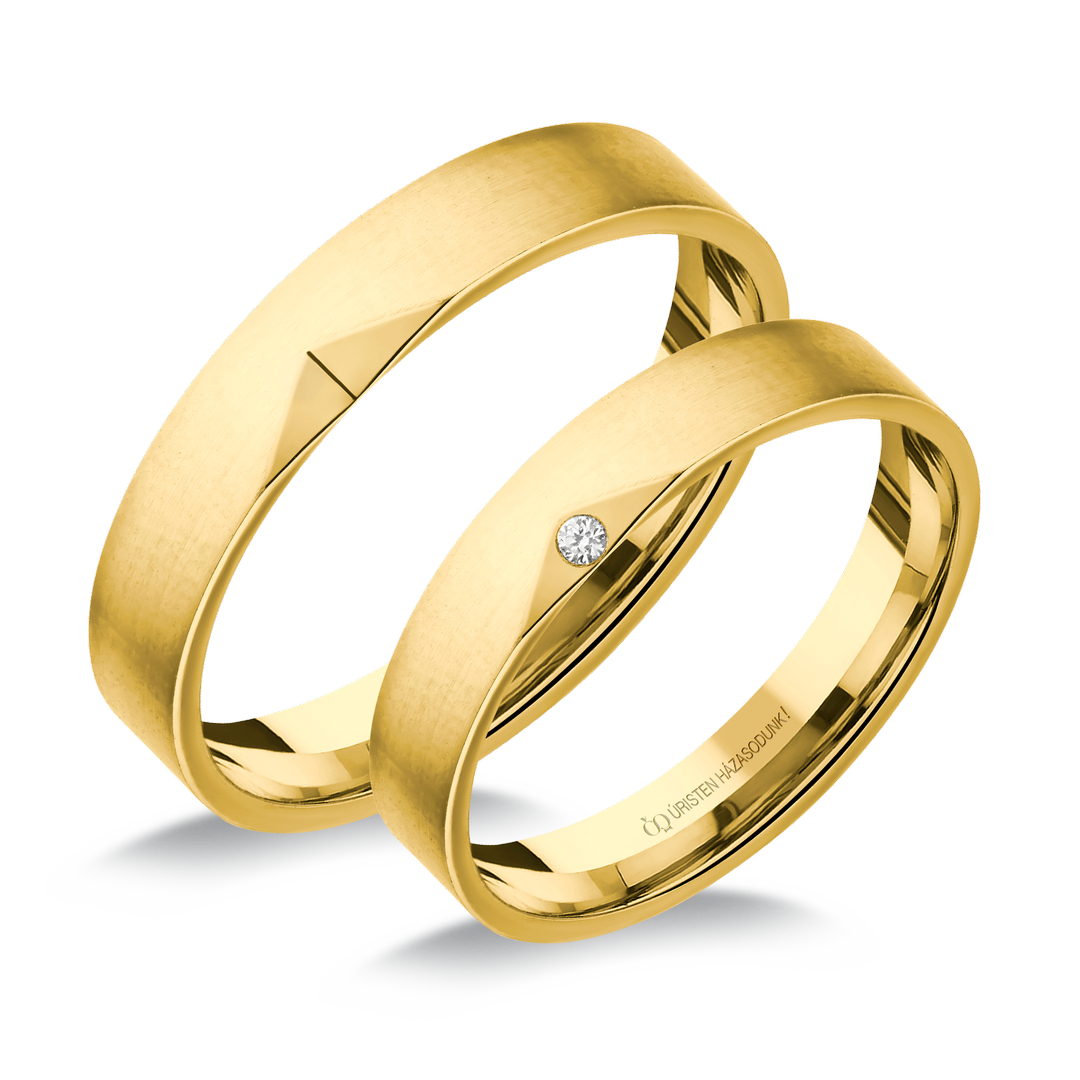 UH272_uristen_hazasodunk_karikagyuru UH772C Karikagyűrű Cirkónia Kővel - Image 1